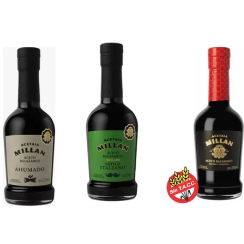 Aceto Millan Pack X 3, Clásico, Ahumado Y Estilo Italiano