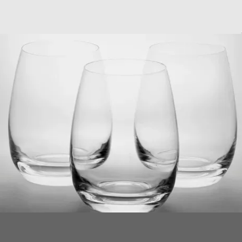 Vaso Bombe De Vidrio El Progreso Regalo X 6 Unidades