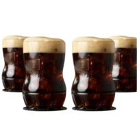 Vaso Vidrio De Fernet Símil Botella X 4 Unidades