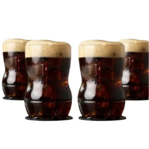 Vaso Vidrio De Fernet Símil Botella X 4 Unidades: imagen 1