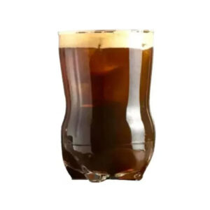 Vaso Fernetero De Vidrio Modelo Botella Cortada x 6 Unidades: imagen 1