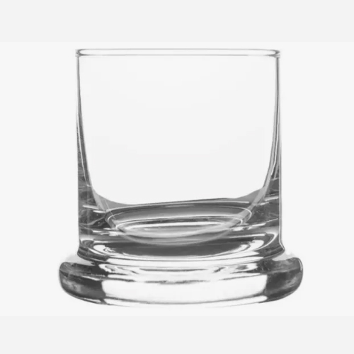 Set Jarra De Noche Vidrio + Vaso Corto Minimal X2