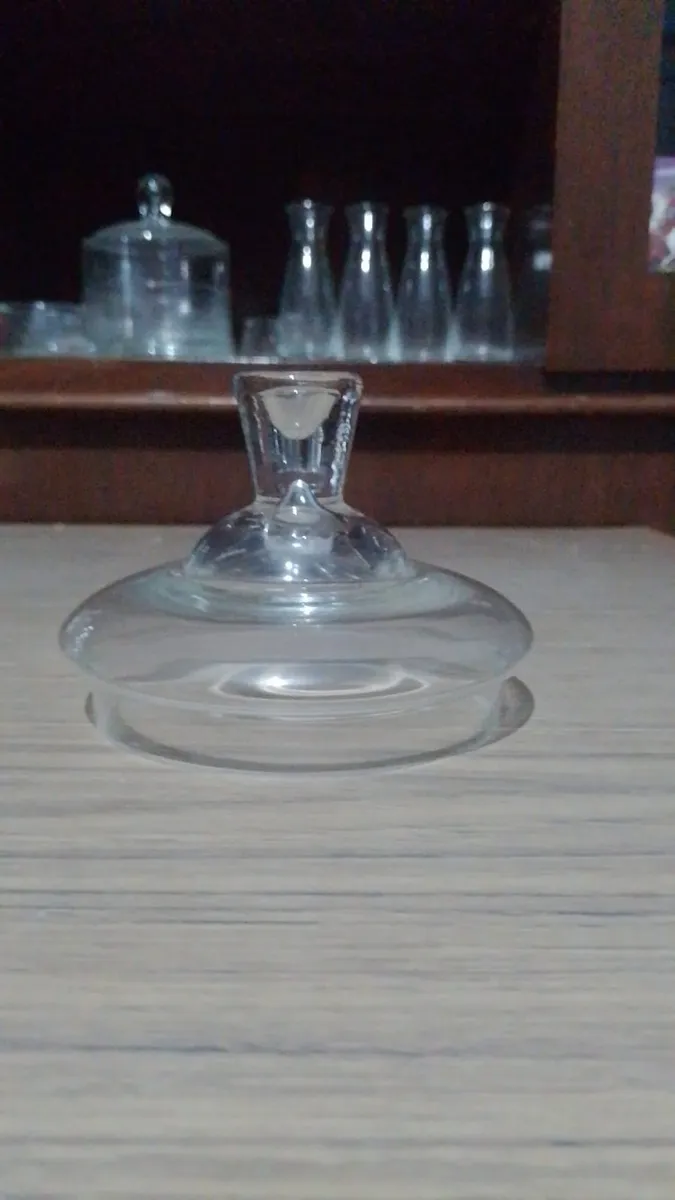 Tapa De Vidrio Para Frasco Candy Bar Varios Tamaños: imagen 2