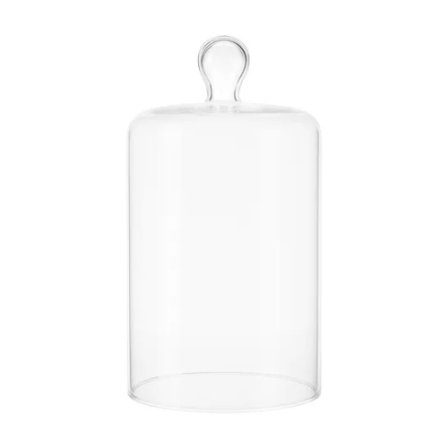 Campana Tapa Vidrio 27cm Alta Quesera/Torta Exhibidor