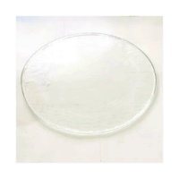 Plato De Vidrio 29cm Para Tortas Campanas Queseras Postres