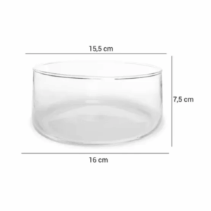 Set De 2 Ensaladera Pamela Mediana 16 X 7 Cm Y 24 X 9cm: imagen 2