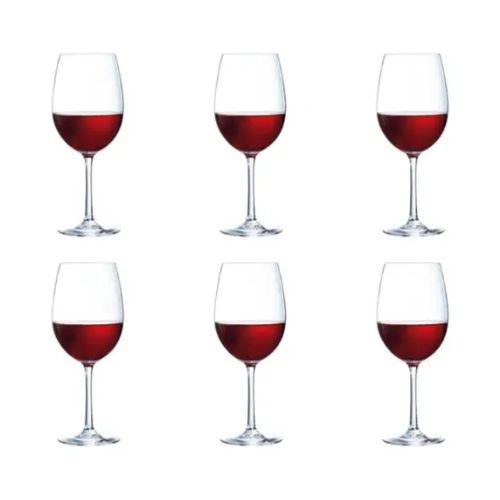 Copa Cabernet 650 Ml Vino Cristal x 12 Unidades