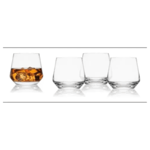 Vasos De Whisky Old Fashioned Mathew 420 Ml X 4 Unidades: imagen 1