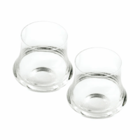 Vaso De Whisky Curvo Figo Vidrio Fino x 2 Unidades