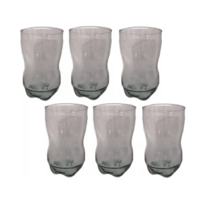 Vaso Fernetero De Vidrio Modelo Botella Cortada x 6 Unidades: imagen 2