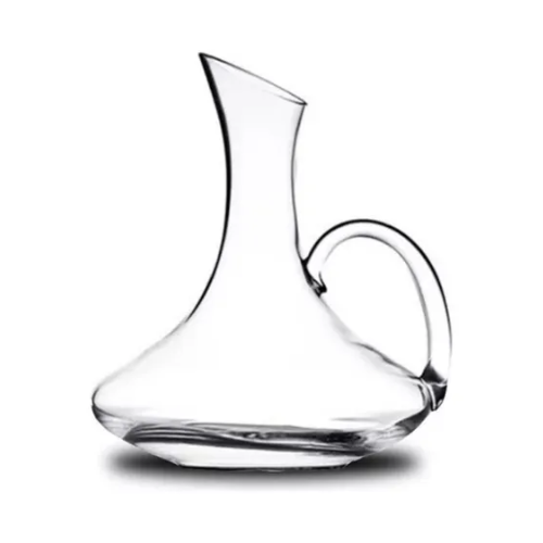 Decantador De Vino 2 Lts Con Manija Vidrio