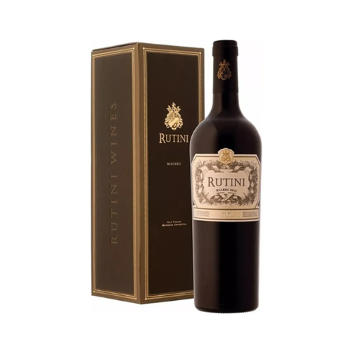 Estuche Vino Rutini Malbec x 750cc