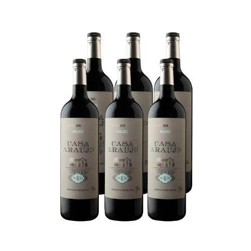 Vino Casa Araujo Malbec Cask x 6 Unidades