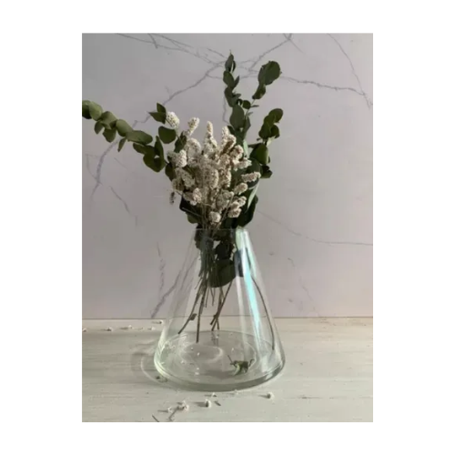 Set Kit 3 Floreros Conico De Vidrio: imagen 3