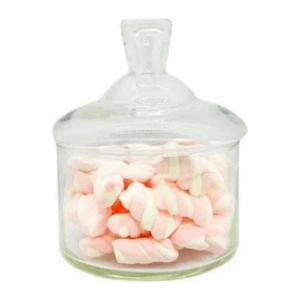 Frasco Caramelera Vidrio Con Tapa Candy 13X8: imagen 1