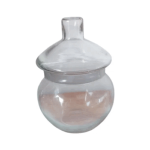 Caramelera Vidrio Bombonera Candy Bar Esfera Con Tapa: imagen 1