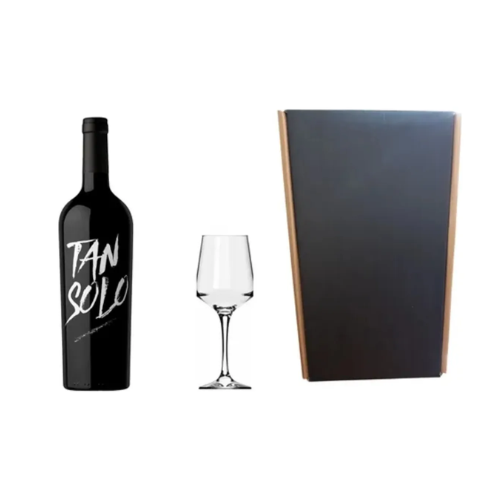 Vino Tan Solo Coleccion + Copa Regalo Ideal + Estuche