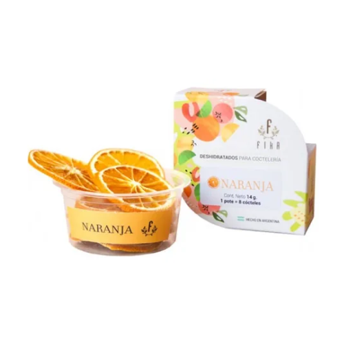 Deshidratados Fika Para Cocteleria Limon/pomelo/naranja X 8