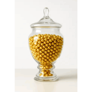 Frasco Caramelera Potiche De Vidrio Con Tapa Candy Bar: imagen 3