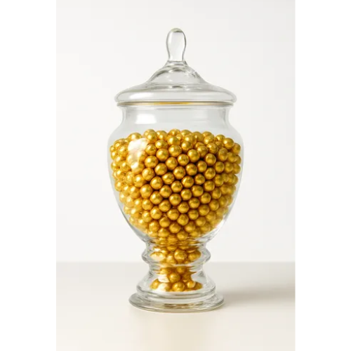 Frasco Caramelera Potiche De Vidrio Con Tapa Candy Bar: imagen 3