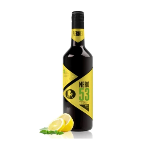Fernet Nero 53 Citrus 750ml Original Vol 27%