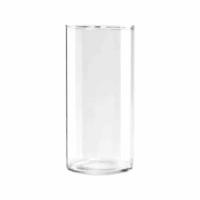 Florero Cilindro 17 X 40 De Vidrio Centro De Mesa x 6 Unidades