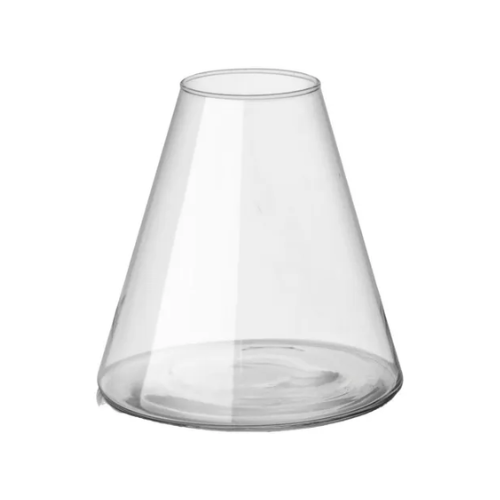 Florero Conico De Vidrio 2 Litros