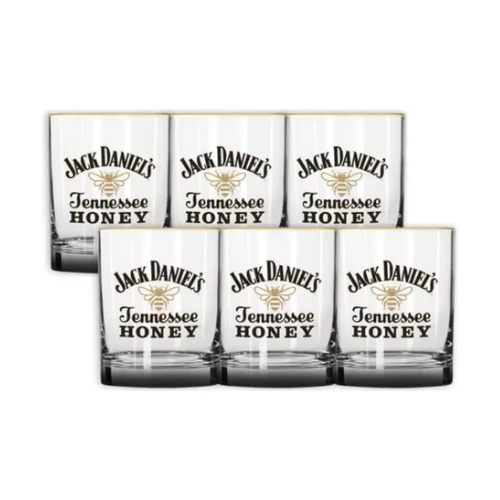 Vaso De Vidrio Honey Jack Daniel´S x 12 Unidades