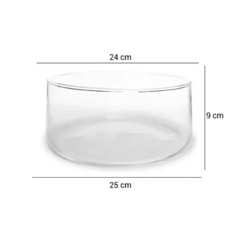 Ensaladera Pamela Grande 24 X 9 Cm Bowl Vidrio Reforzado: imagen 2