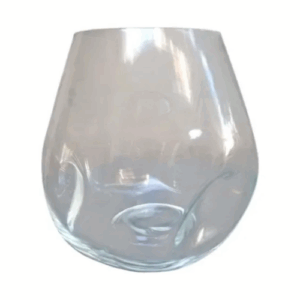 Florero Vidrio Amorfo Bombe Xl Centro De Mesa Velas De Soja: imagen 1