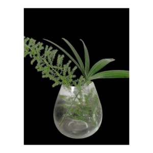 Florero Vidrio Amorfo Bombe Xl Centro De Mesa Velas De Soja: imagen 2