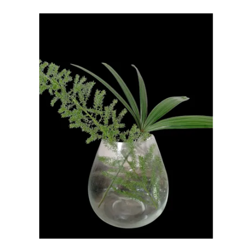 Florero Vidrio Amorfo Bombe Xl Centro De Mesa Velas De Soja: imagen 2