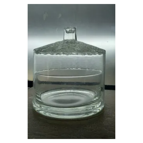 Cupula Con Base Para Velas De Soja Labrada