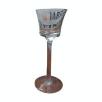 Candelabro De Vidrio Alto Oreford Grande Centro De Mesa