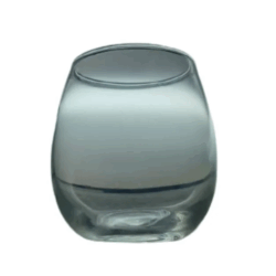 Pecera Vaso Recipiente De Vidrio Porta Velas x 12 Unidades