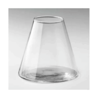 Florero Cónico Ideal Velas, Centro De Mesa-1/2 L x 4 Unidades
