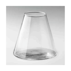 Florero Cónico Ideal Velas, Centro De Mesa-1/2 L x 4 Unidades